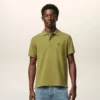 Green Cotton Short Sleeves Ami De Coeur Polo Shirt Green Cotton Short Sleeves Ami De Coeur Polo Shirt