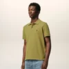 Green Cotton Short Sleeves Ami De Coeur Polo Shirt Green Cotton Short Sleeves Ami De Coeur Polo Shirt