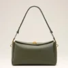 Green Cow Leather Carrousel Medium Bag