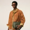 Green Cow Leather Carrousel Medium Bag