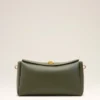 Green Cow Leather Carrousel Medium Bag