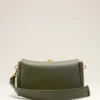 Green Cow Leather Carrousel Medium Bag