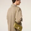 Green Cow Leather Mimi Pouch Green Cow Leather Mimi Pouch