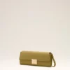 Green Cow Leather Mimi Pouch Green Cow Leather Mimi Pouch