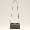 Green Cow Leather Mini Carrousel Bag