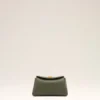 Green Cow Leather Mini Carrousel Bag