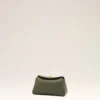 Green Cow Leather Mini Carrousel Bag