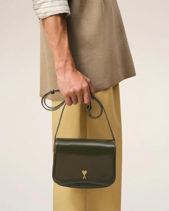 Green Cow Leather Paris Paris Bag Green Cow Leather Paris Paris Bag