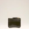 Green Cow Leather Paris Paris Zipped Card Holder Green Cow Leather Paris Paris Zipped Card Holder