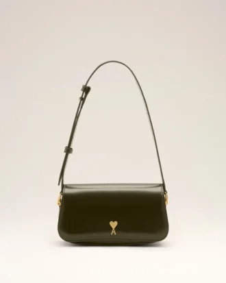 Green Cow Leather Shoulder Paris Paris Bag