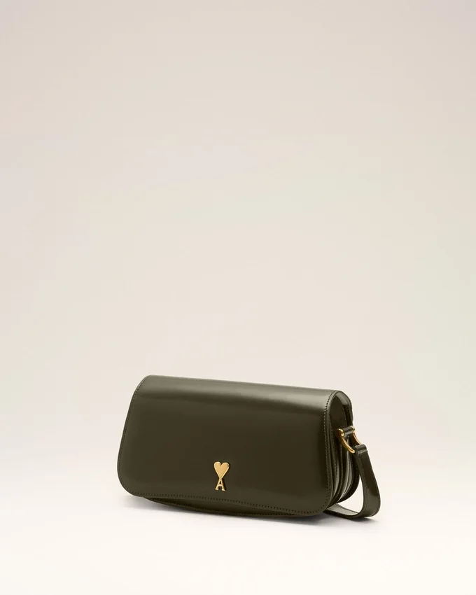 Green Cow Leather Shoulder Paris Paris Bag Green Cow Leather Shoulder Paris Paris Bag
