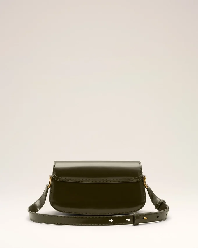 Green Cow Leather Shoulder Paris Paris Bag Green Cow Leather Shoulder Paris Paris Bag