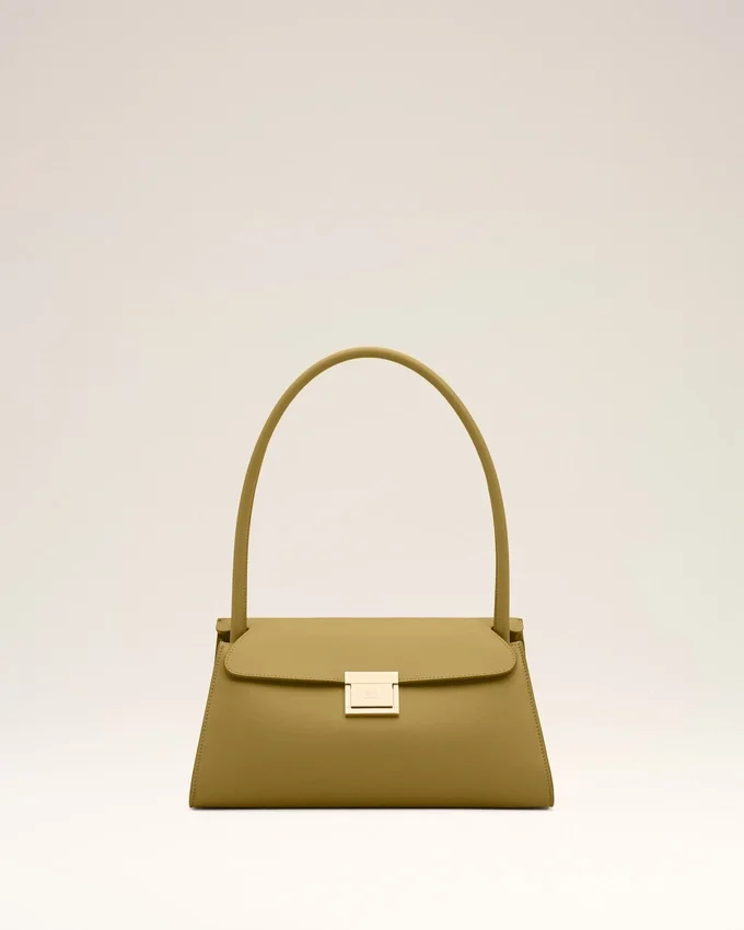 Green Cow Leather Small Mimi Bag Green Cow Leather Small Mimi Bag