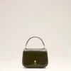 Green Cow Leather Top Handle Paris Paris Bag Green Cow Leather Top Handle Paris Paris Bag