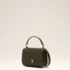 Green Cow Leather Top Handle Paris Paris Bag Green Cow Leather Top Handle Paris Paris Bag