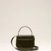 Green Cow Leather Top Handle Paris Paris Bag Green Cow Leather Top Handle Paris Paris Bag