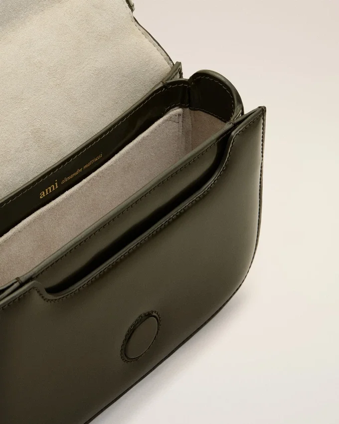 Green Cow Leather Top Handle Paris Paris Bag Green Cow Leather Top Handle Paris Paris Bag
