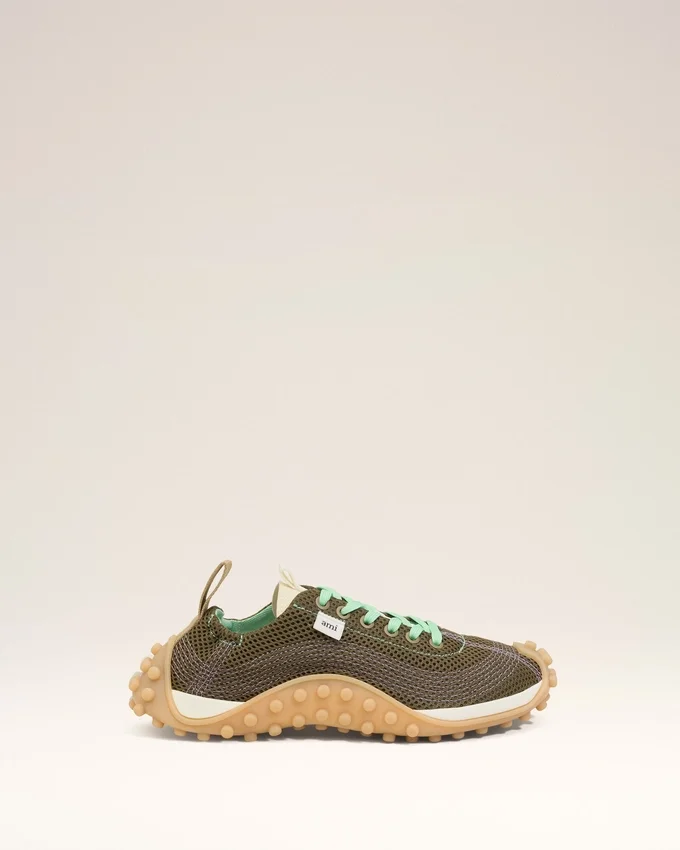 Green Mesh Mirage Sneakers Green Mesh Mirage Sneakers