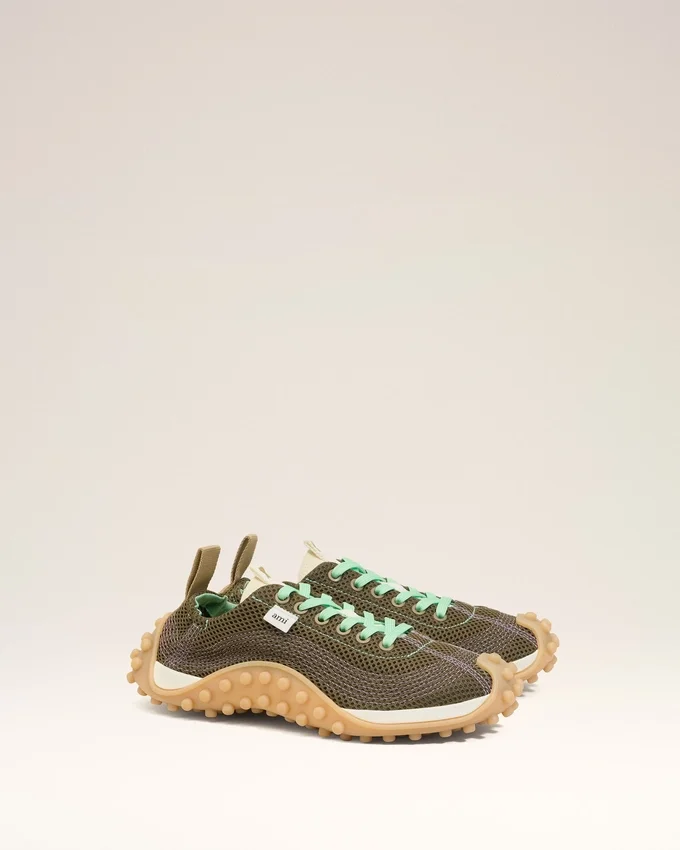 Green Mesh Mirage Sneakers Green Mesh Mirage Sneakers
