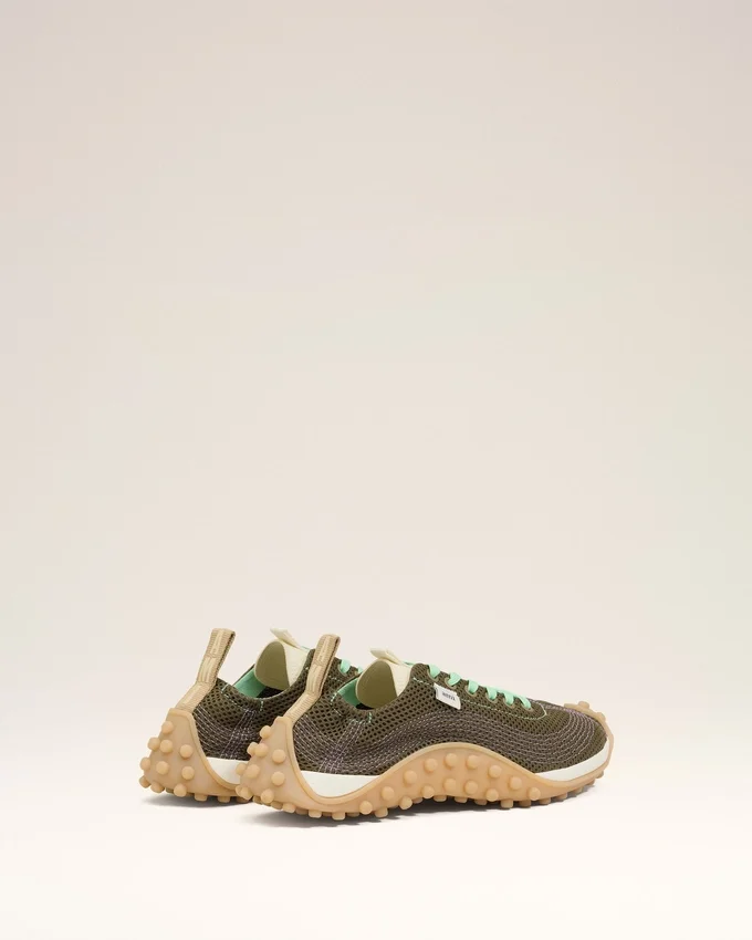Green Mesh Mirage Sneakers Green Mesh Mirage Sneakers