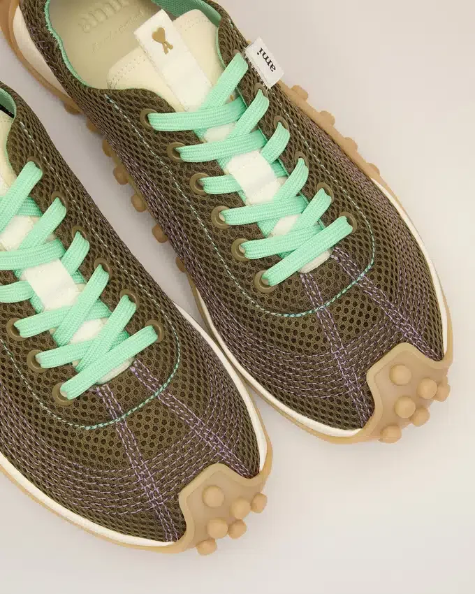 Green Mesh Mirage Sneakers Green Mesh Mirage Sneakers