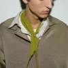 White Striped Cotton Ami De Coeur Boxy Shirt White Striped Cotton Ami De Coeur Boxy Shirt