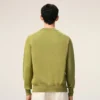 Green Wool Crewneck Ami De Coeur Sweater Green Wool Crewneck Ami De Coeur Sweater