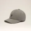 Grey Cotton Ami De Coeur Embroidery Cap Grey Cotton Ami De Coeur Embroidery Cap
