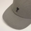 Grey Cotton Ami De Coeur Embroidery Cap Grey Cotton Ami De Coeur Embroidery Cap