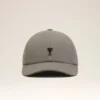 Grey Cotton Ami De Coeur Embroidery Cap Grey Cotton Ami De Coeur Embroidery Cap