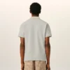 Grey Cotton Ami De Coeur Polo Grey Cotton Ami De Coeur Polo