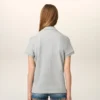 Grey Cotton Ami De Coeur Polo Shirt