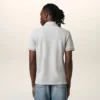 Grey Cotton Ami De Coeur Polo Shirt