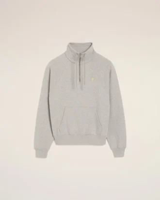 Grey Cotton Ami De Coeur Sweatshirt
