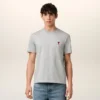 Grey Cotton Ami De Coeur T-Shirt