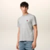 Grey Cotton Ami De Coeur T-Shirt
