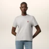 Grey Cotton Ami De Coeur T-Shirt