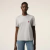 Grey Cotton Ami De Coeur T-Shirt