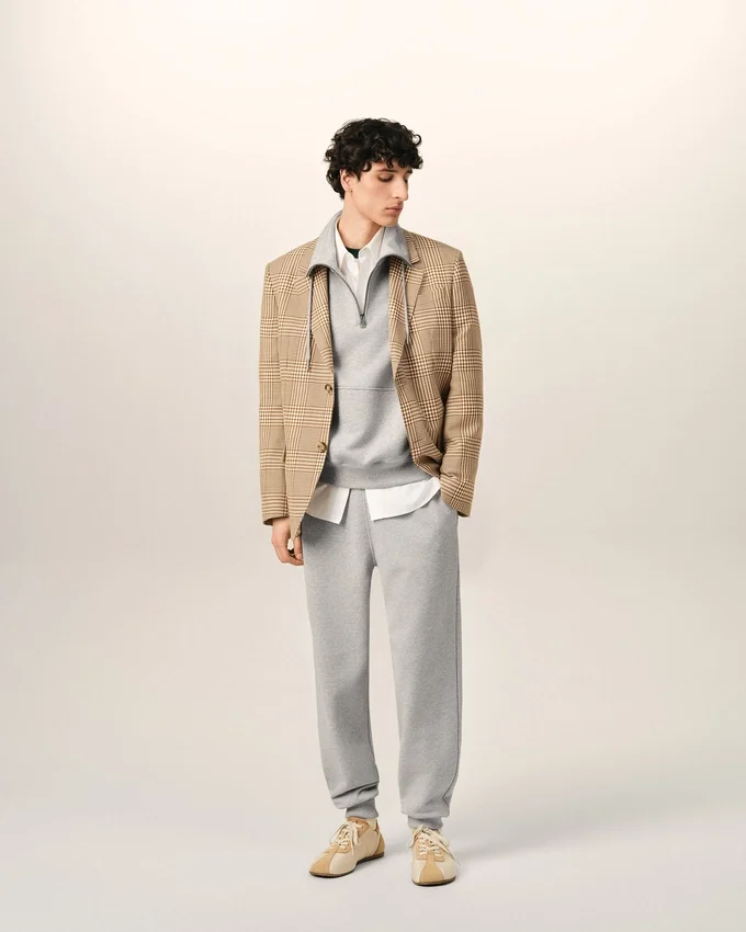 Grey Cotton Ami De Coeur Trackpants Grey Cotton Ami De Coeur Trackpants