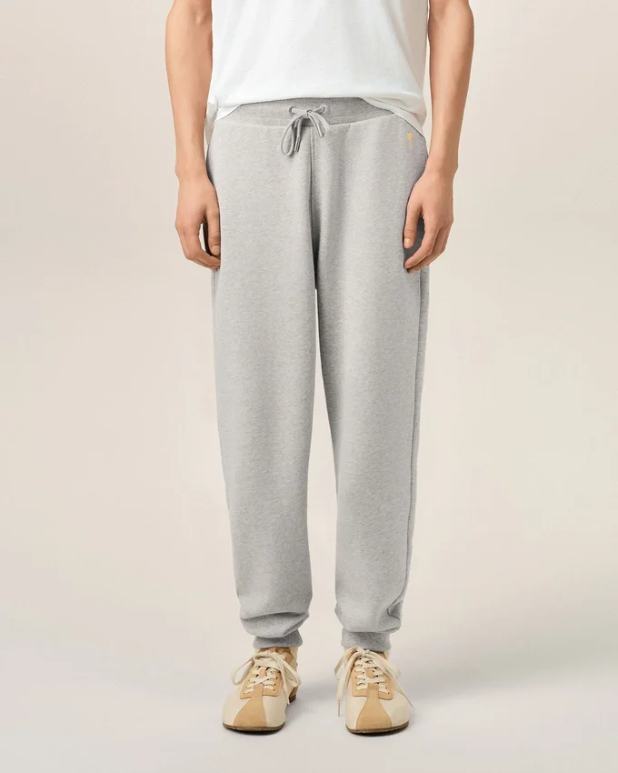 Grey Cotton Ami De Coeur Trackpants Grey Cotton Ami De Coeur Trackpants