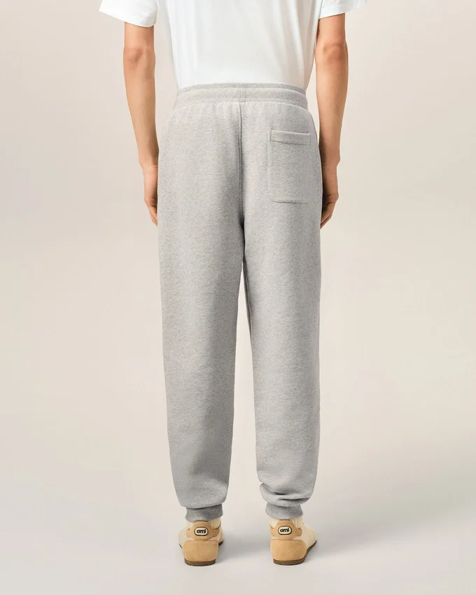 Grey Cotton Ami De Coeur Trackpants Grey Cotton Ami De Coeur Trackpants