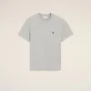 Grey Cotton Contrasted Adc Tshirt Grey Cotton Contrasted Adc Tshirt