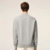 Grey Cotton Knitted Ami De Coeur Sweatshirt Grey Cotton Knitted Ami De Coeur Sweatshirt