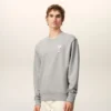 Grey Cotton Knitted Ami De Coeur Sweatshirt Grey Cotton Knitted Ami De Coeur Sweatshirt