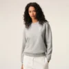 Grey Cotton Knitted Ami De Coeur Sweatshirt Grey Cotton Knitted Ami De Coeur Sweatshirt