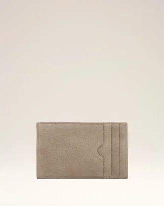 Grey Cow Leather Carrousel Zipped Card Holder