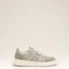 Grey Cowhide Leather a Walk Sneakers