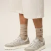 Grey Cowhide Leather a Walk Sneakers