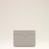 Grey Cowhide Leather Ami De Coeur Card Holder Grey Cowhide Leather Ami De Coeur Card Holder
