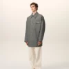 Grey New Wool Worker Jacket Grey New Wool Worker Jacket